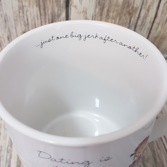 Dating is like...Vintage Rim Shots mug - Picture 2 of 6